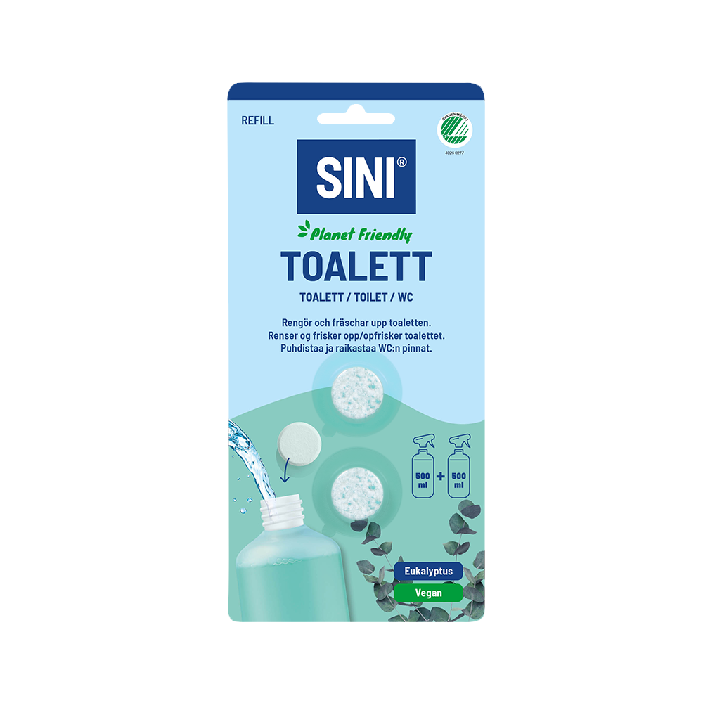 Rengöringstablett WC refill