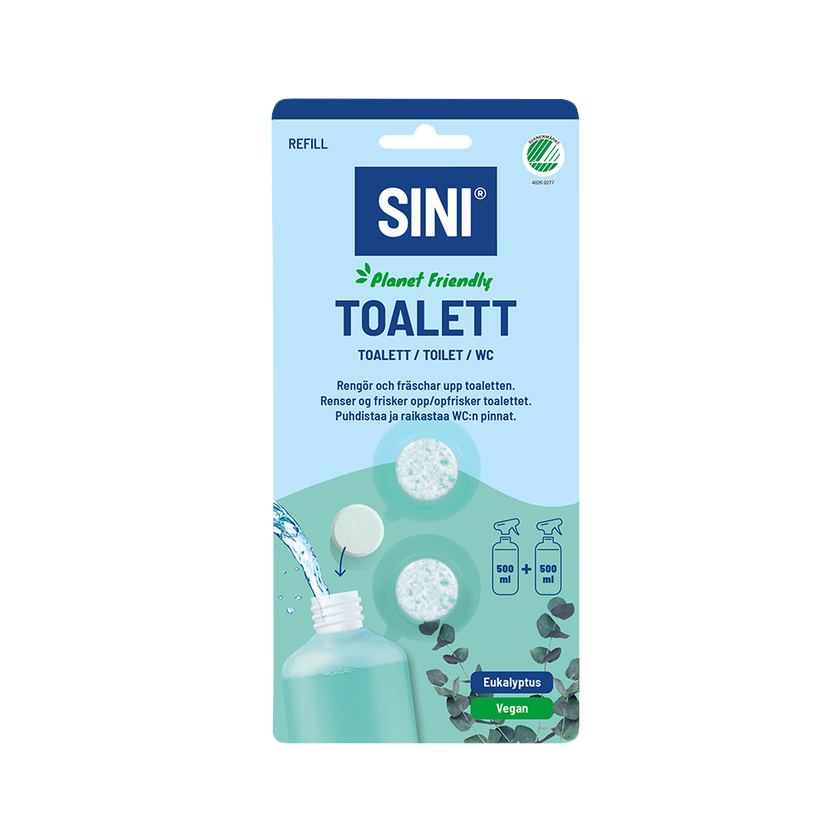 Rengöringstablett WC refill