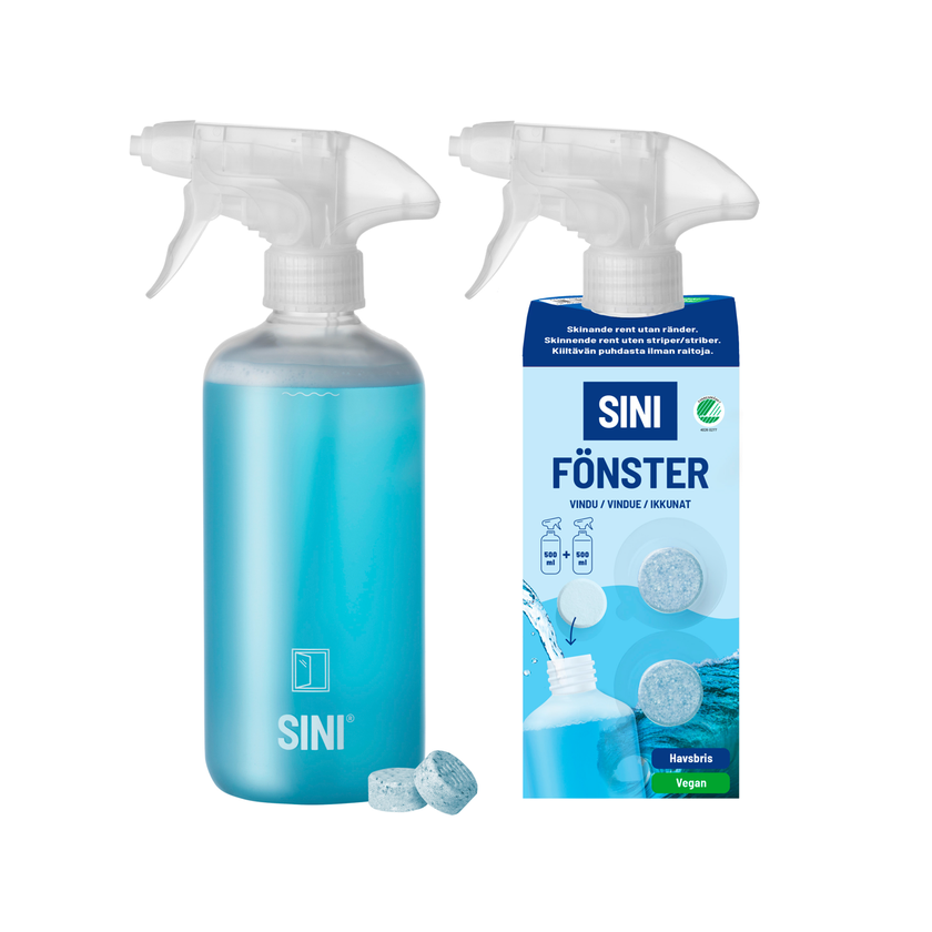 Rengöringstablett Fönster