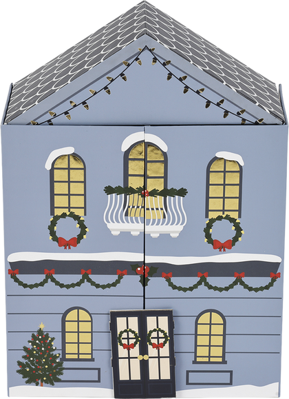 DIY Adventskalenderhus
