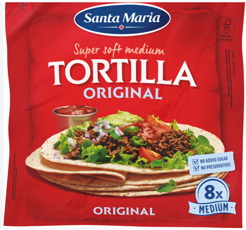 Tortillabröd