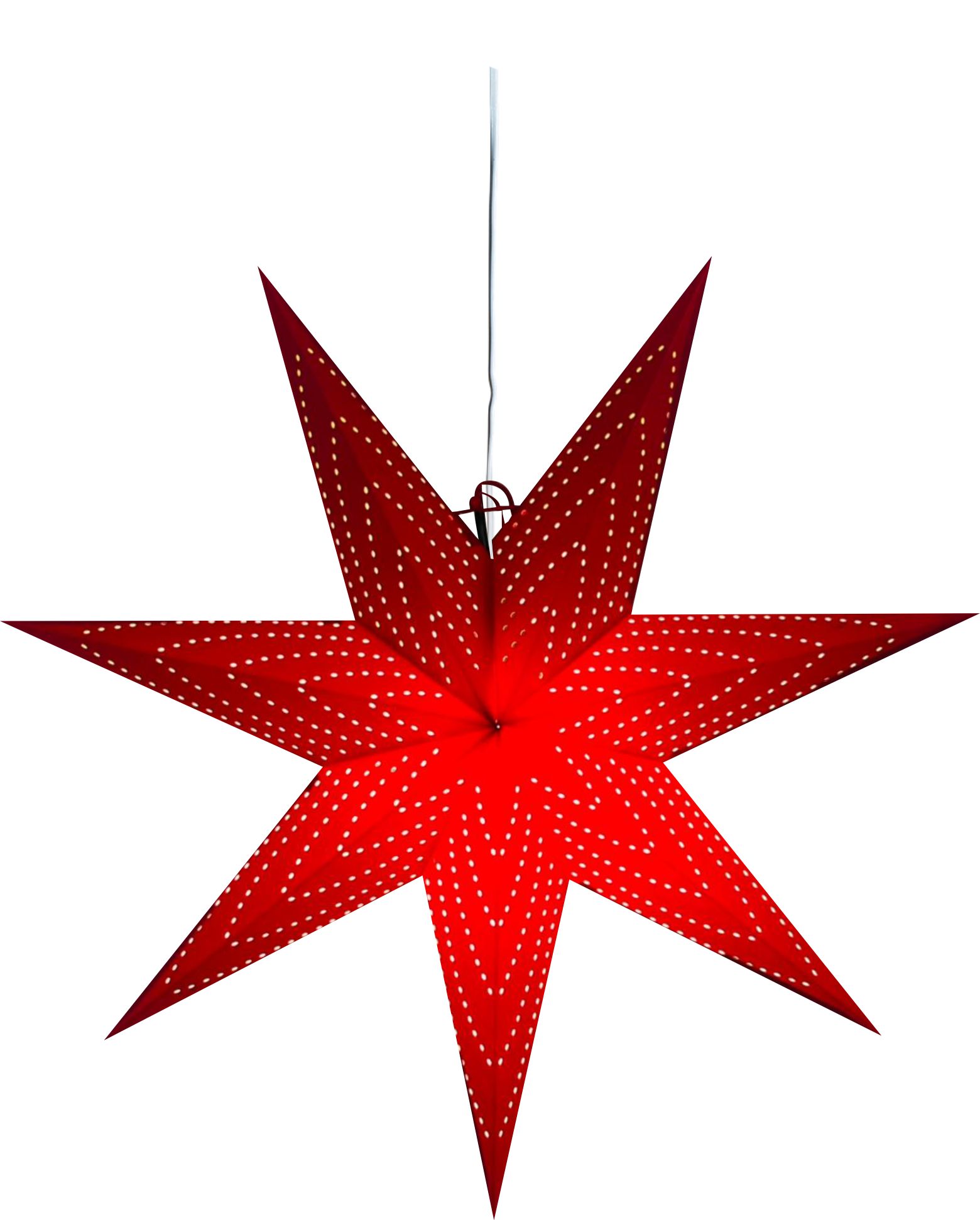 Adventsstjärna Röd
