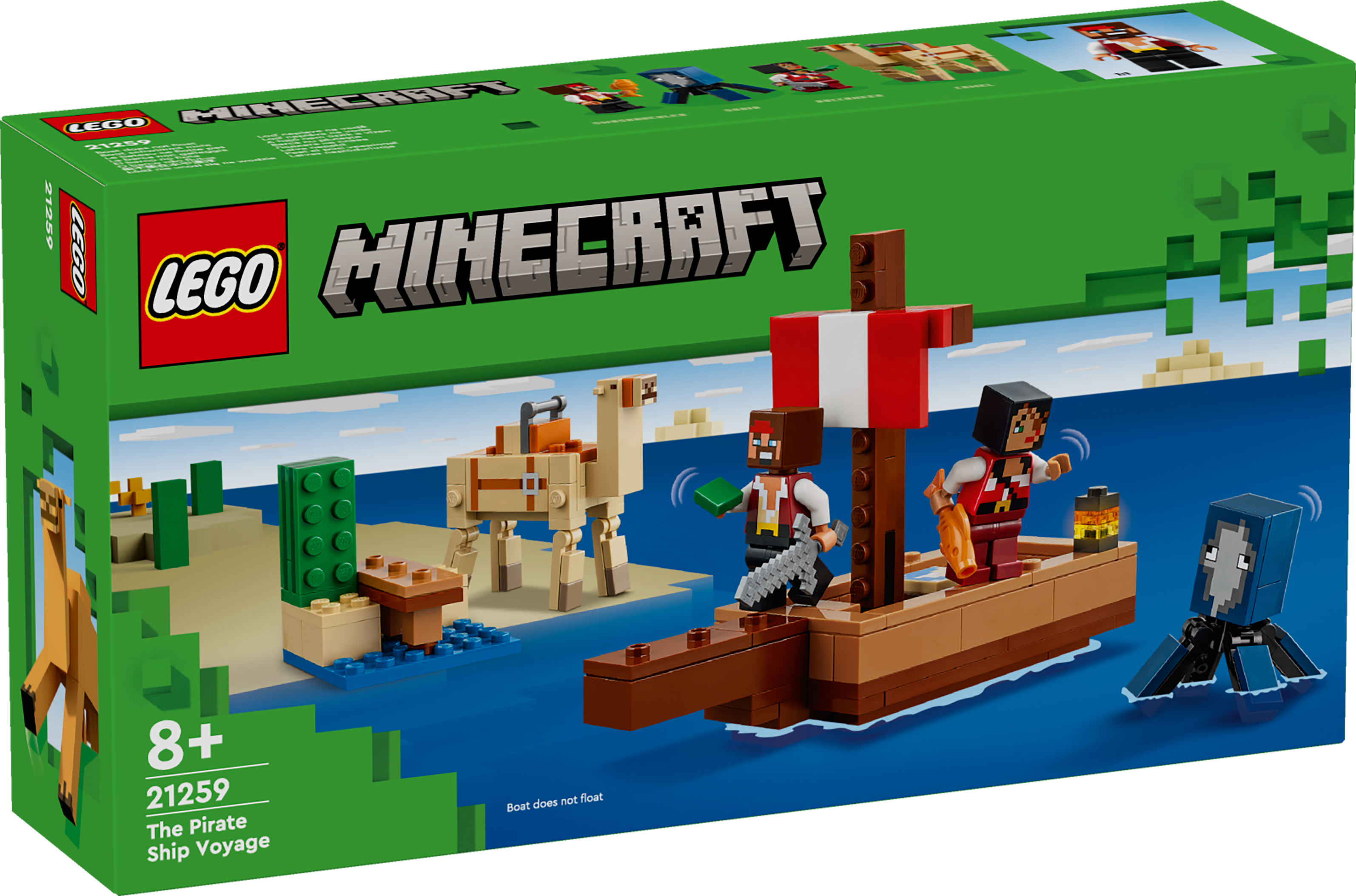 LEGO® Minecraft® - Piratskeppsresan