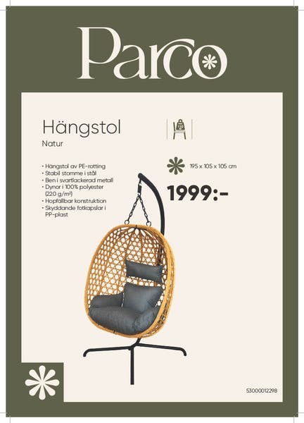 Hängstol