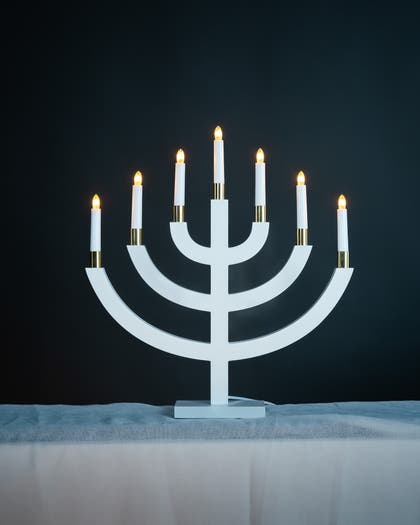 Adventsljusstake LED