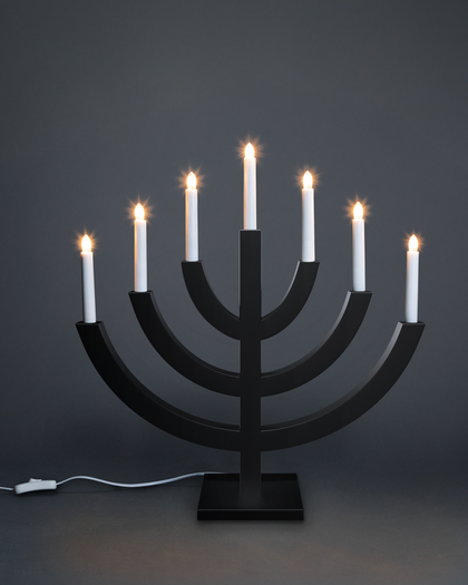 Adventsljusstake LED