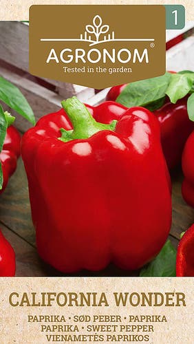 Frö Paprika California