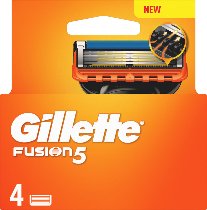 Gillette Rakblad 4p