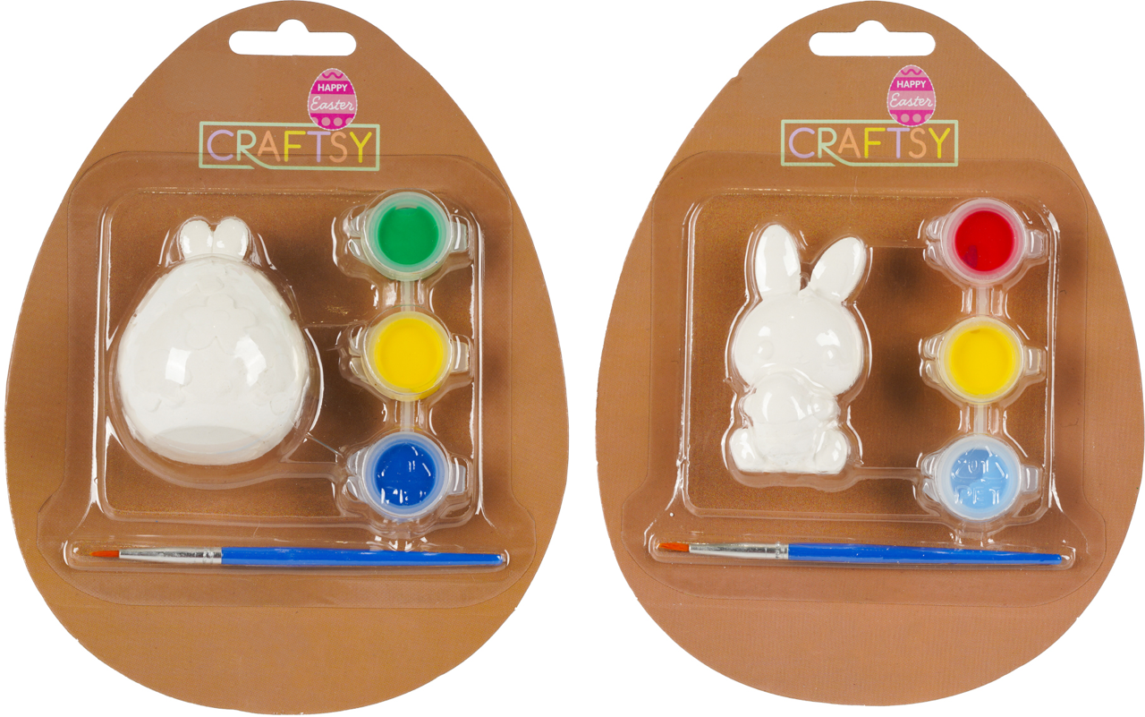 Måla din egna gipsfigur