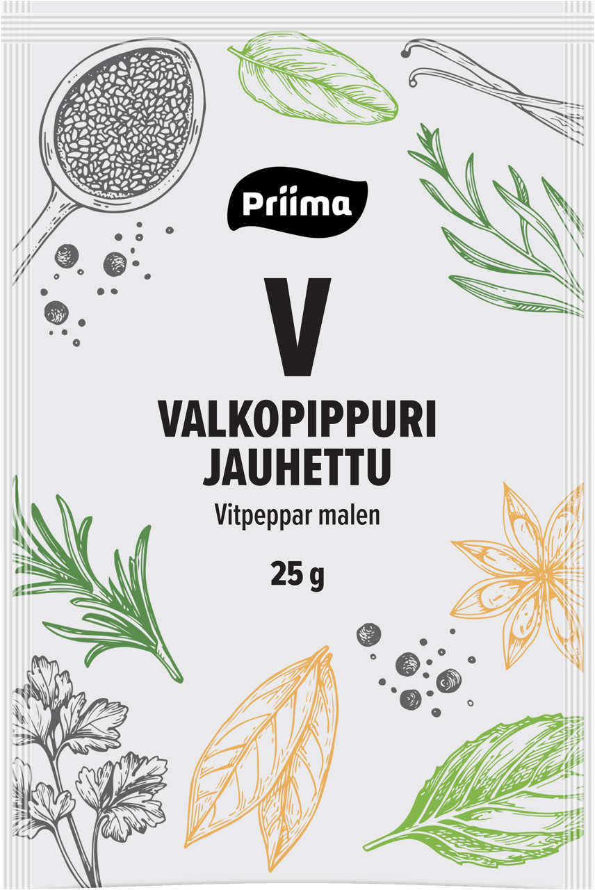Vitpeppar Mald