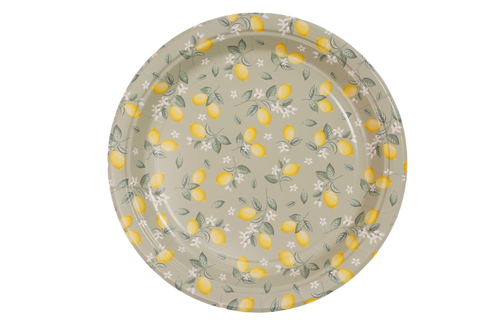 Papperstallrik Citroner