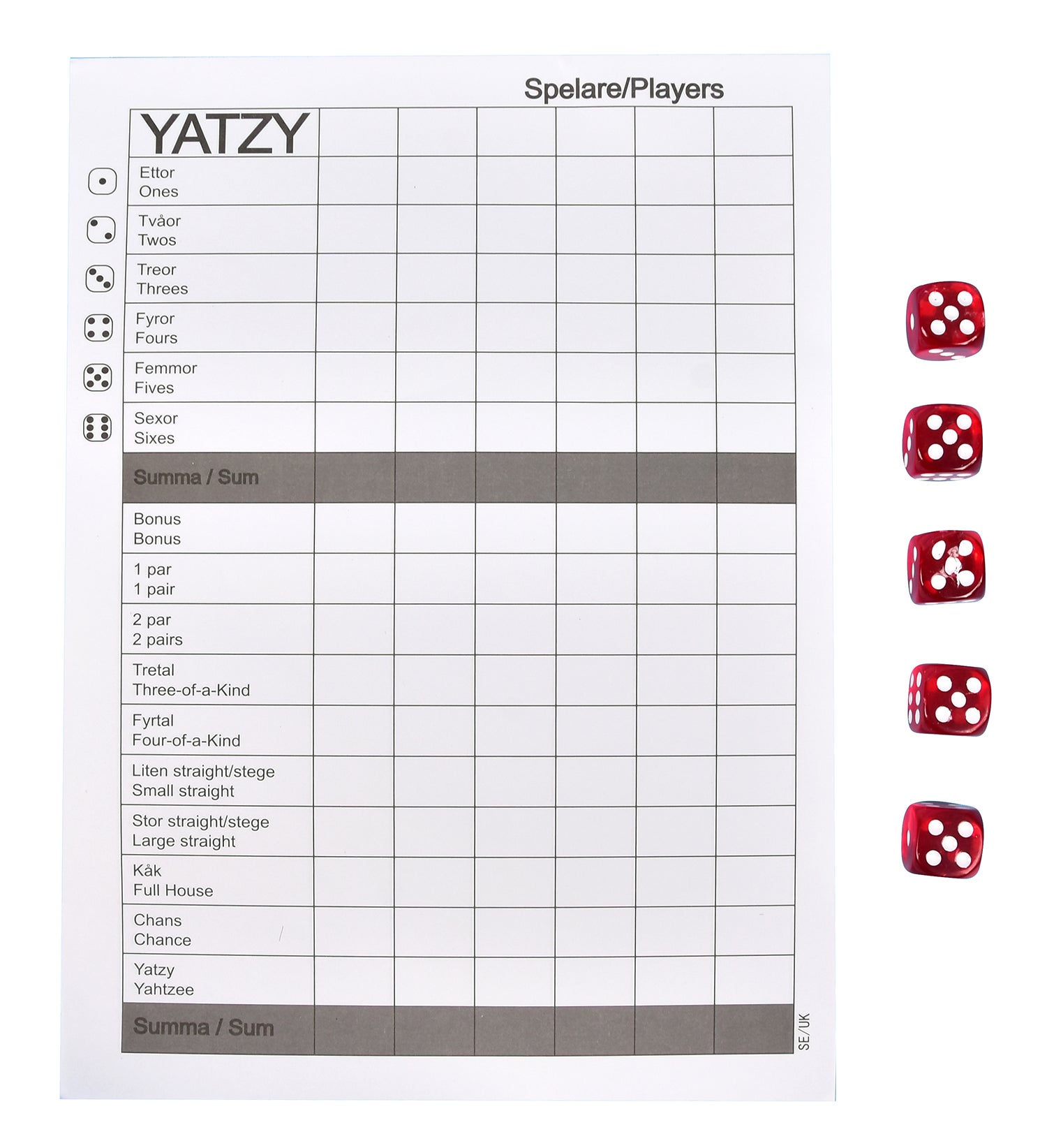 Jumbo Yatzy