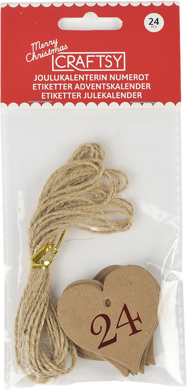 Etiketter Adventskalender