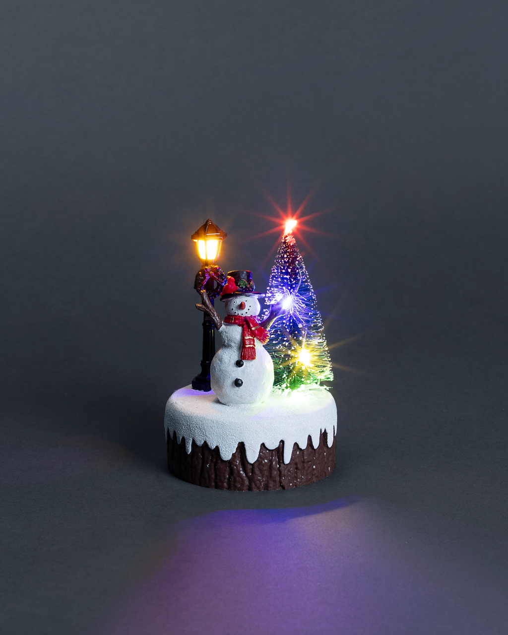 LED-snögubbe
