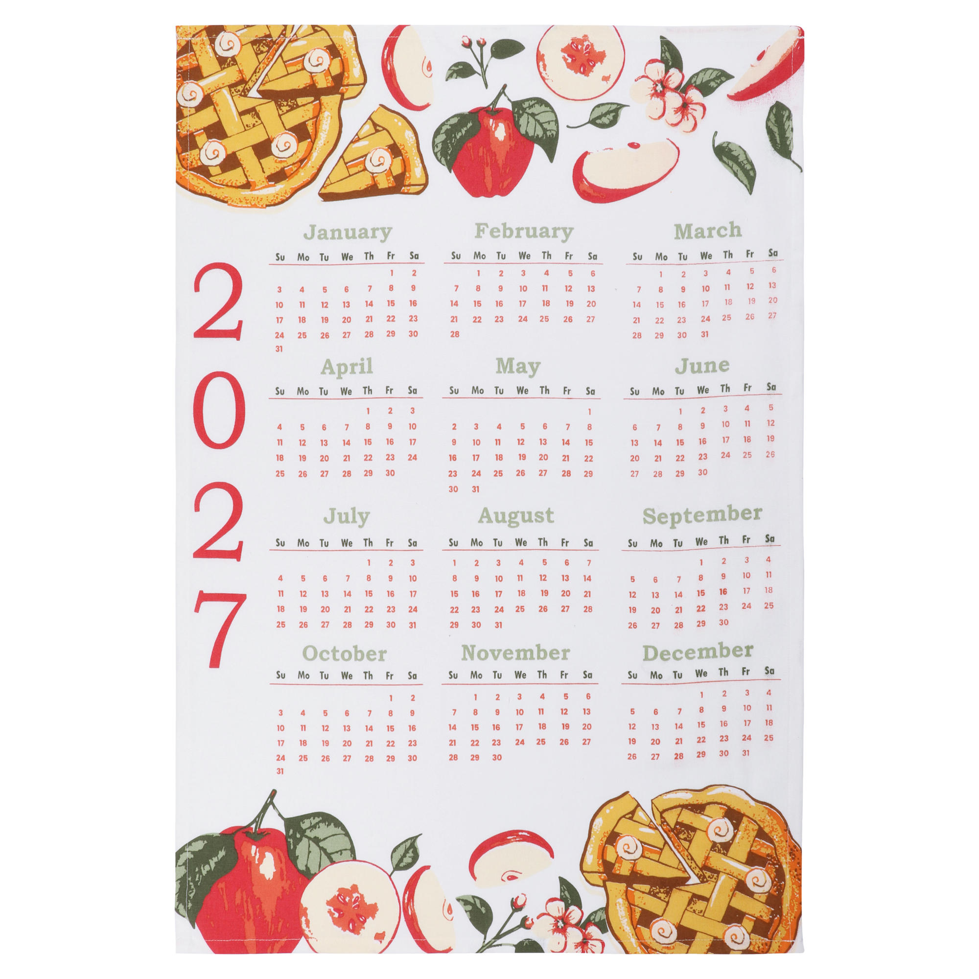 Kökshandduk Kalender