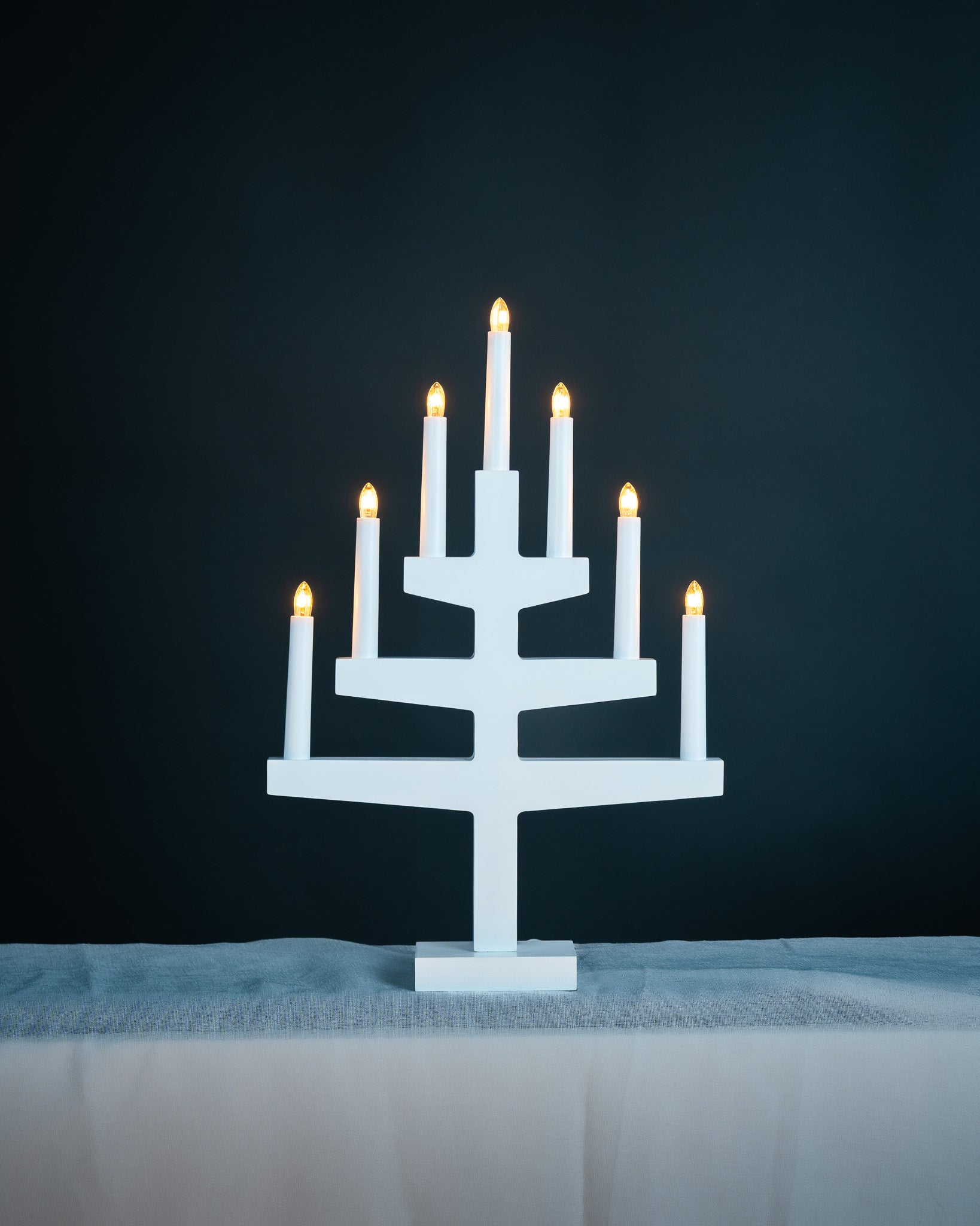 Adventsljusstake LED