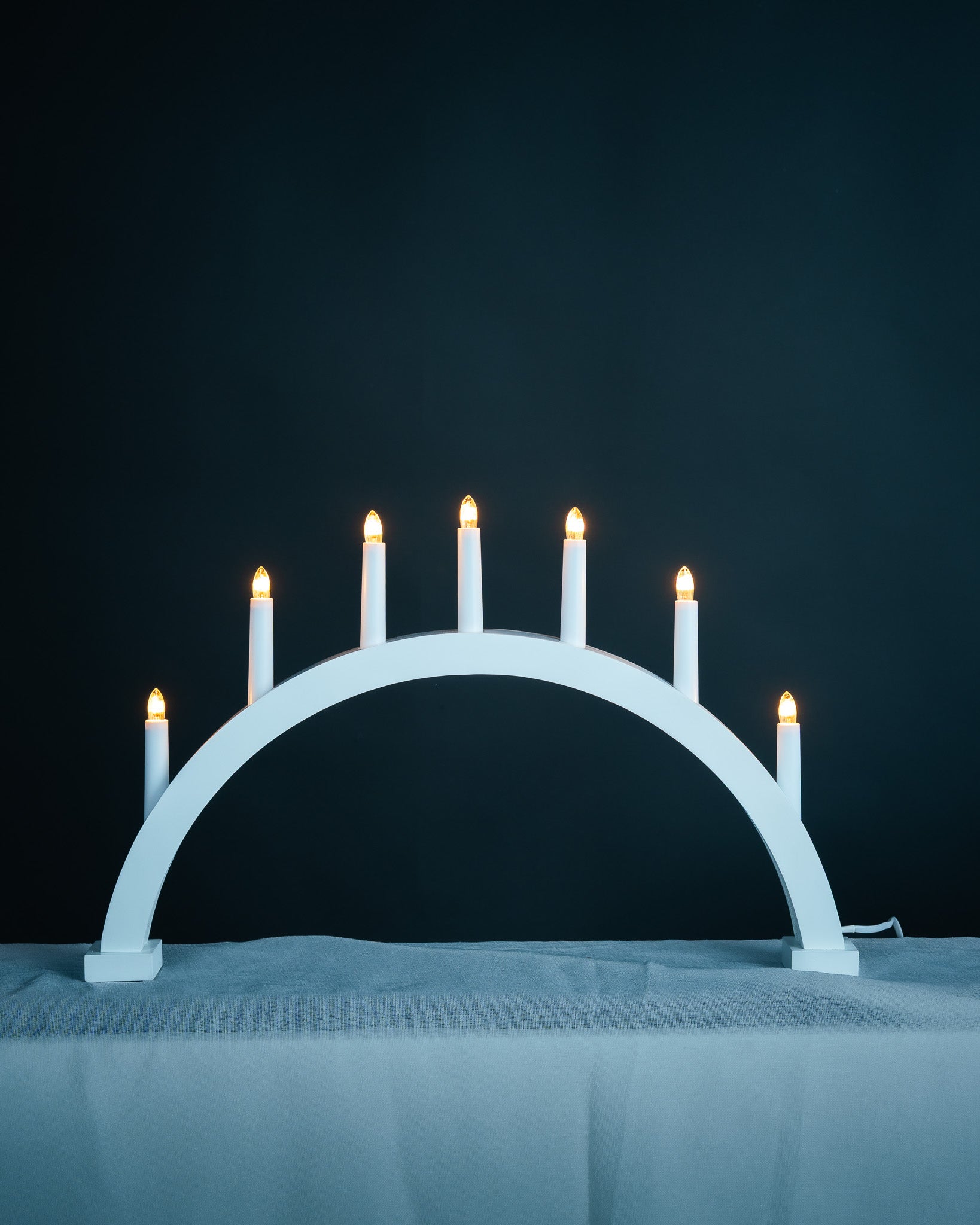Adventsljusstake LED