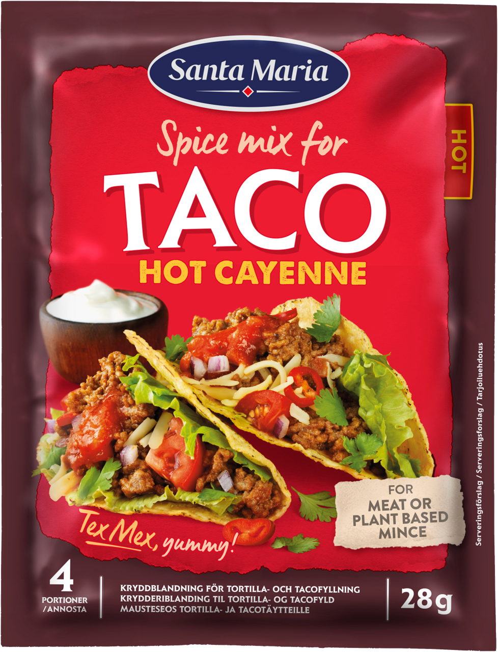 Taco Kryddmix Hot