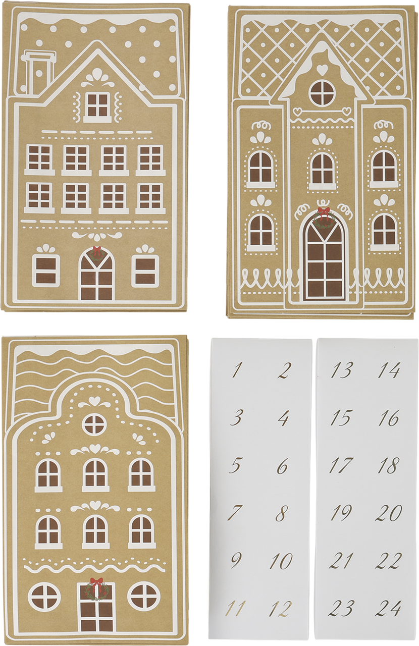 DIY Adventskalenderpåsar