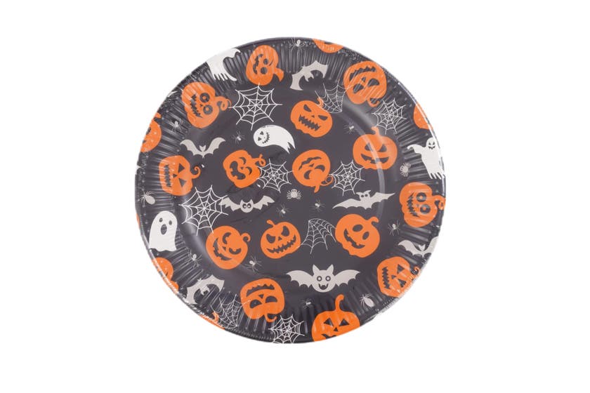 Papperstallrik halloween