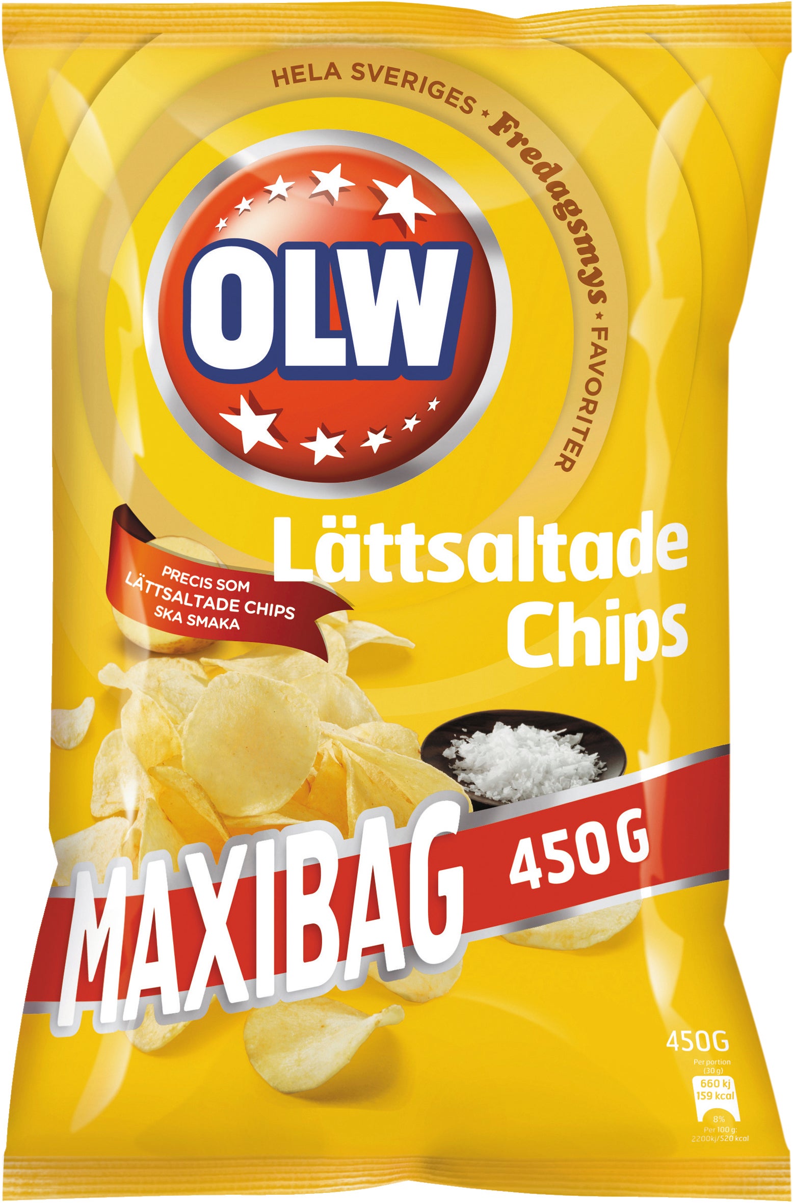 OLW Lättsaltade Maxibag