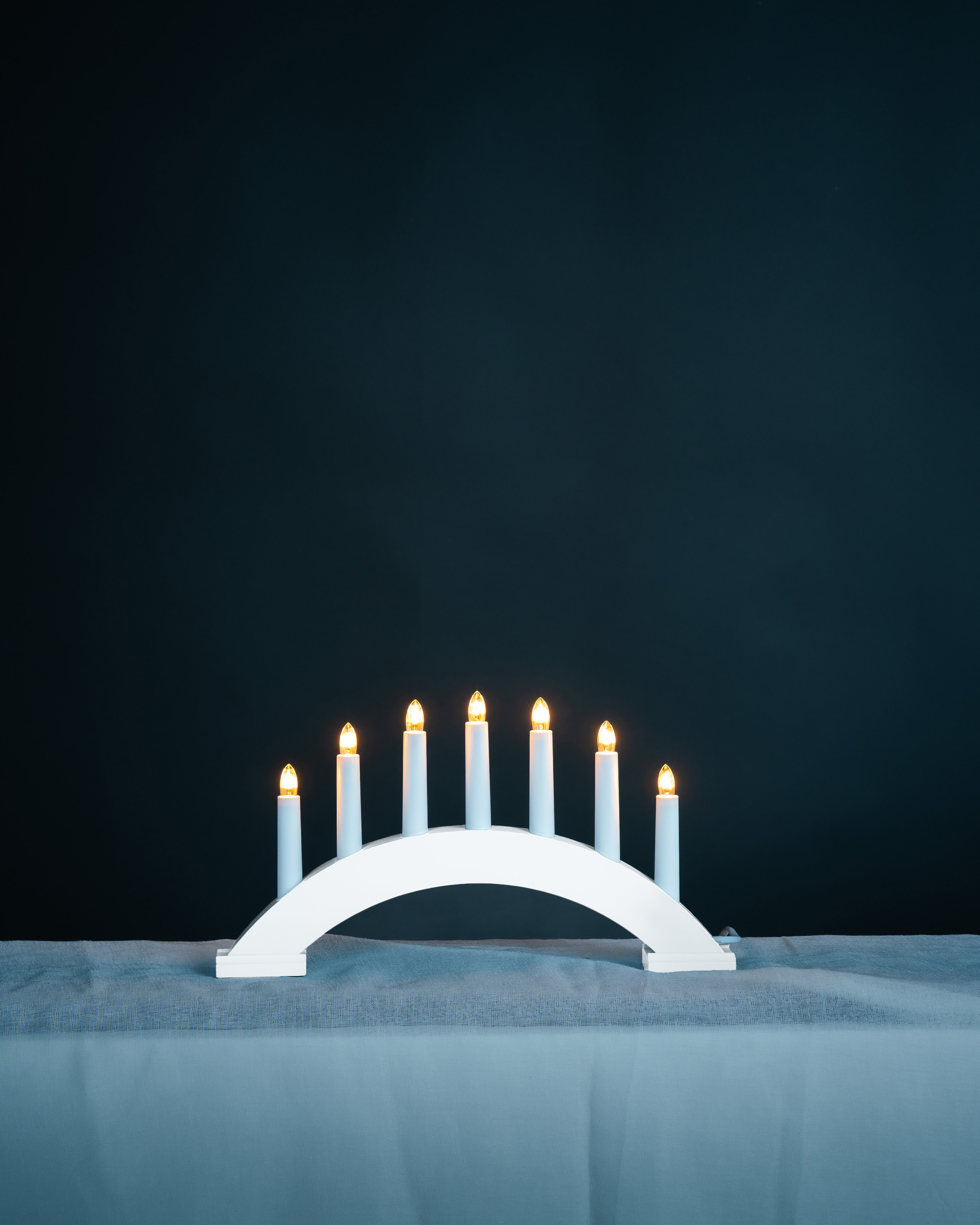 Adventsljusstake LED