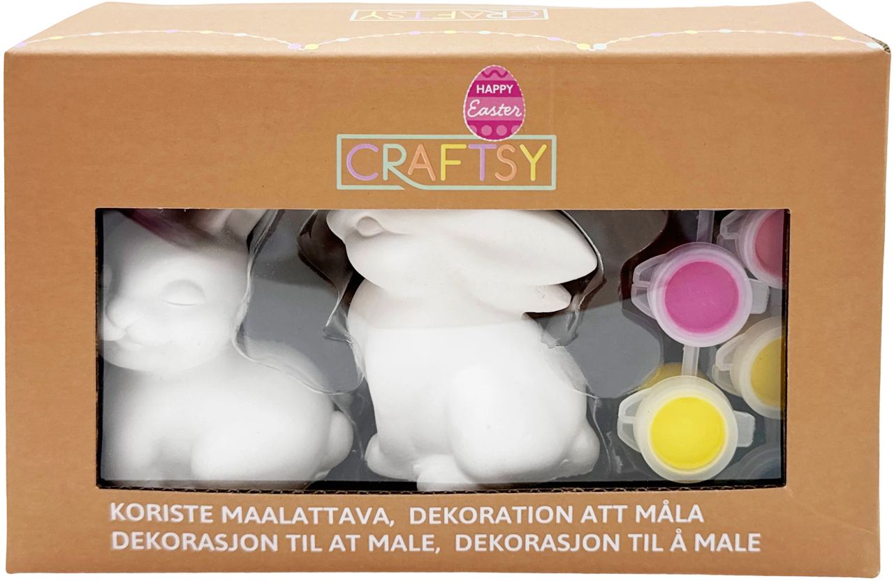 Måla din egna gipsfigur