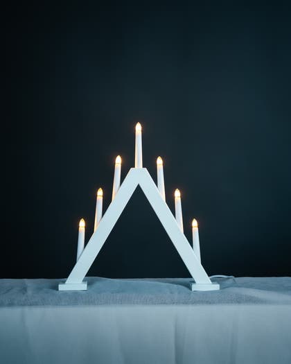 Adventsljusstake LED
