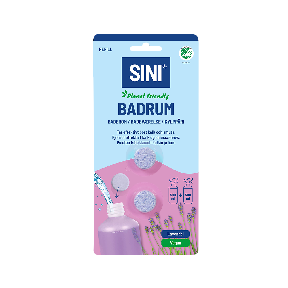 Rengöringstablett Badrum refill