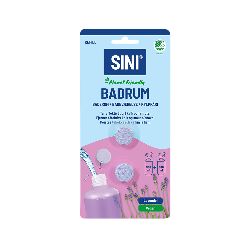 Rengöringstablett Badrum