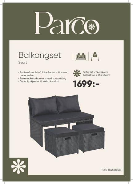Balkongset